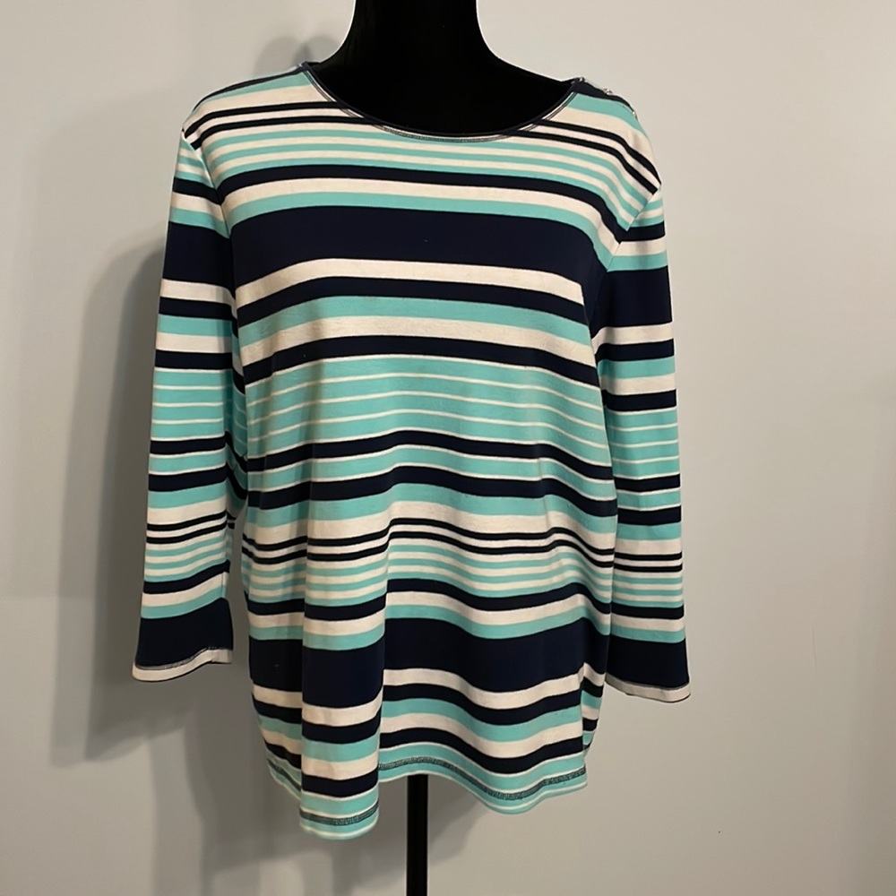 Karen Scott Striped T-shirt